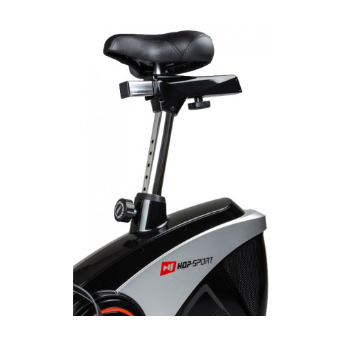 Велотренажер  Hop-Sport HS-090H Apollo iConsole+ (silver) - фото №4